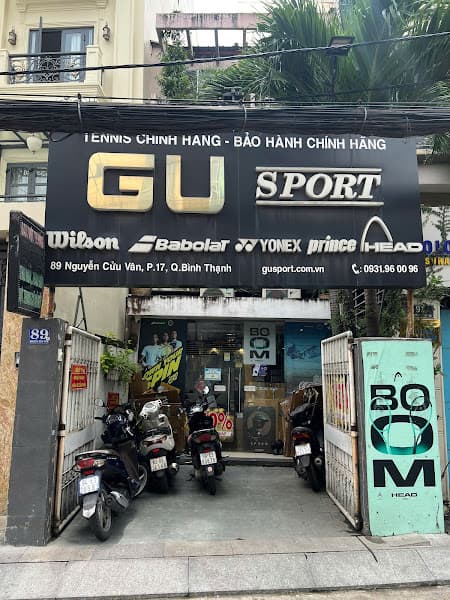Ảnh bìa GU SPORT -Kho vợt Tennis, Pickleball, giày Tennis WILSON BABOLAT HEAD PRINCE YONEX ASICS chính hãng giá tốt nhất.