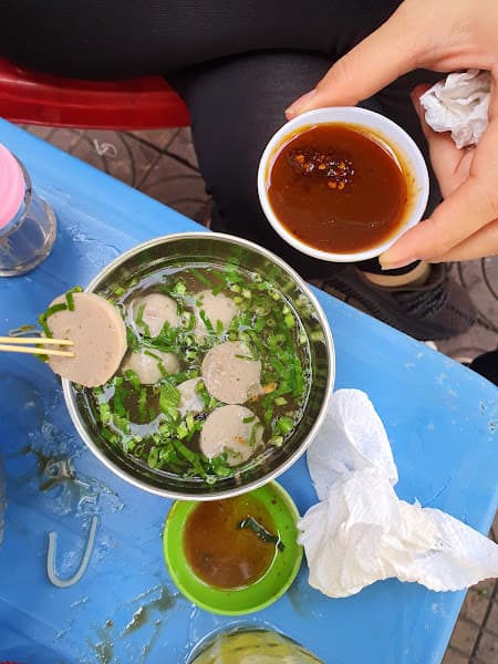 Hình ảnh Hủ tiếu bò viên cổng trường THPT Sadec - 2