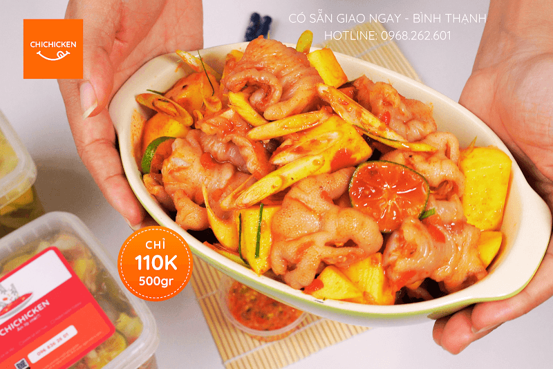 Chân Gà Sả Tắc Sốt Thái Chichicken