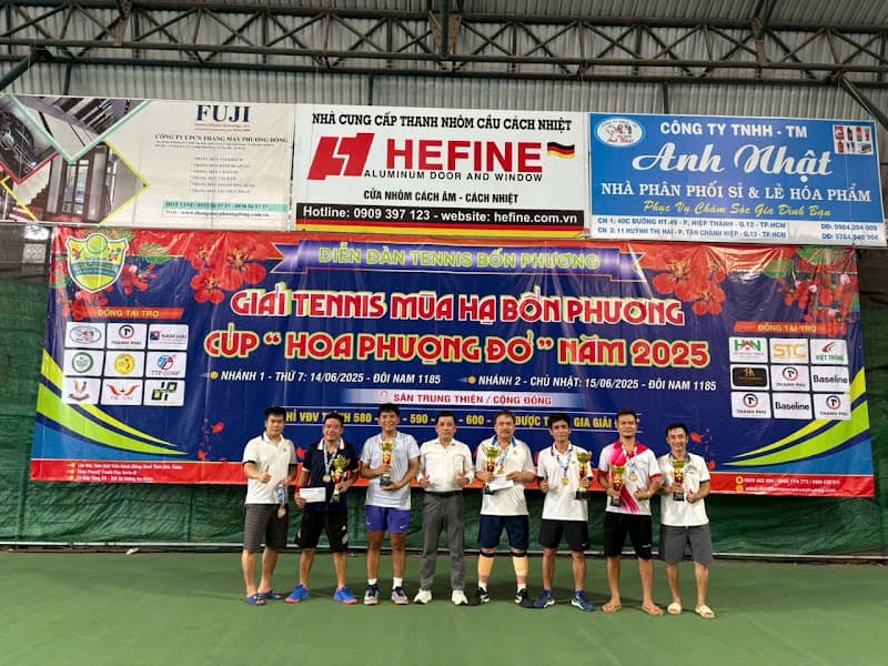 Hình ảnh Sân Tennis Trung Thiện - 4