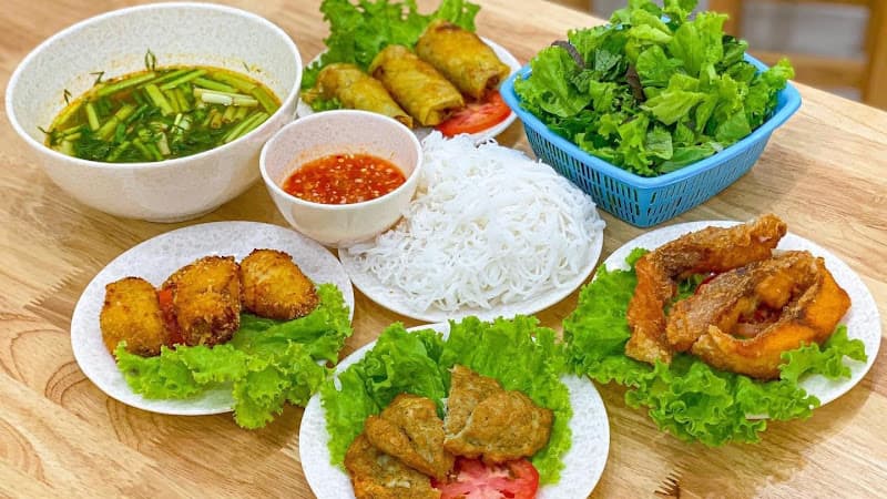 Hình ảnh Bún cá chấm Hằng Hà Nội - 4