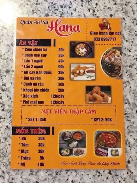 Ảnh bìa Quán ăn vặt Hàn Quốc Ha Na