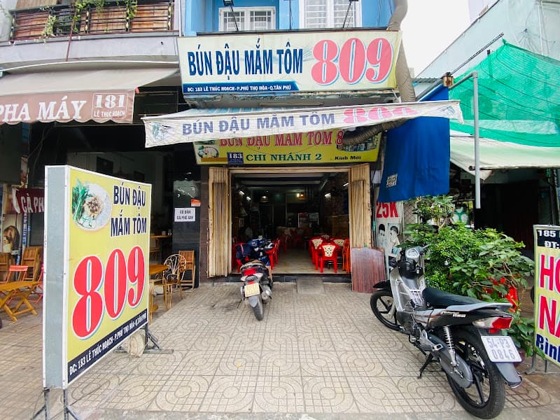 Ảnh bìa Bún đậu mắm tôm 809