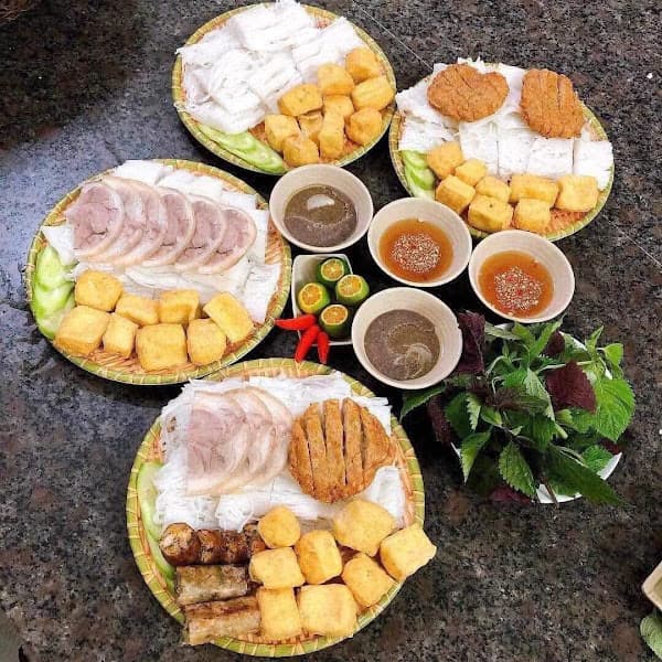 Hình ảnh NEM NƯỚNG NHA TRANG BÚN ĐẬU MẮM TÔM - 3