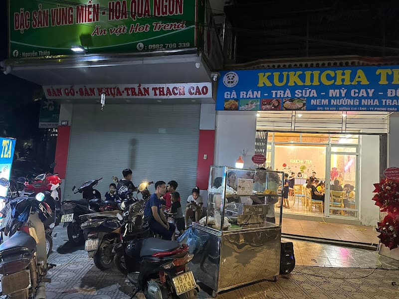 KUKIICHA-TEA- Gà rán-Mỳ Cay-Nem Nướng Nha Trang
