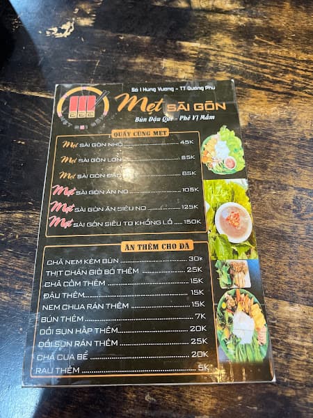 Hình ảnh Bún đậu mắm tôm Mẹt Sài Gòn - 2