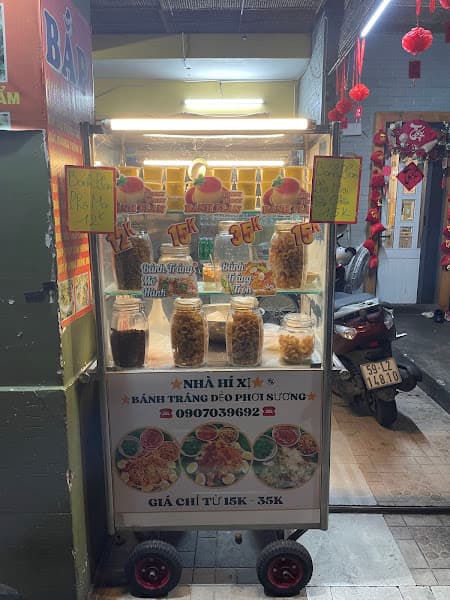Hình ảnh Bánh tráng phơi sương trộn nhà hí xị - 4