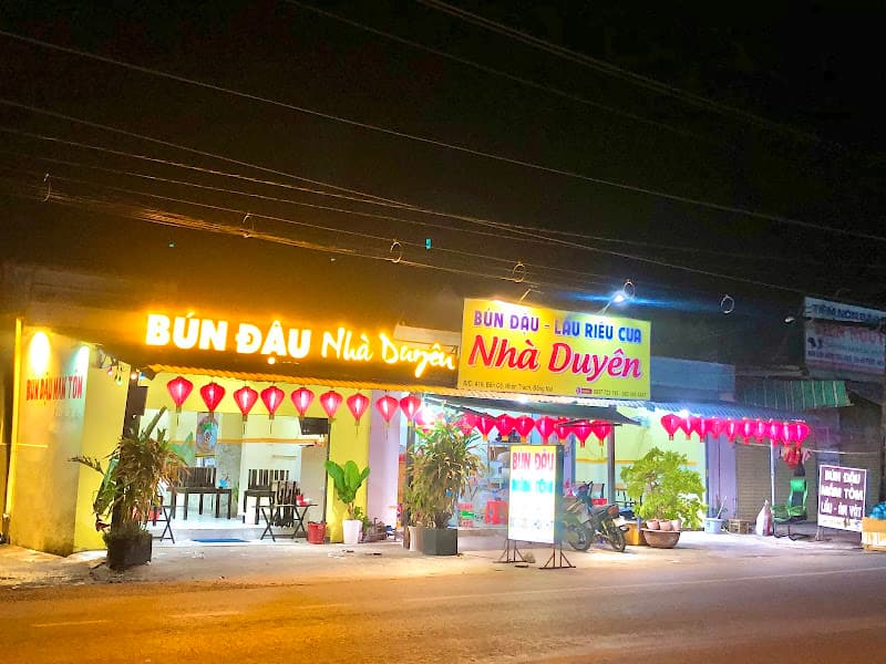 Ảnh bìa Bún Đậu Mắm Tôm Nhà Duyên