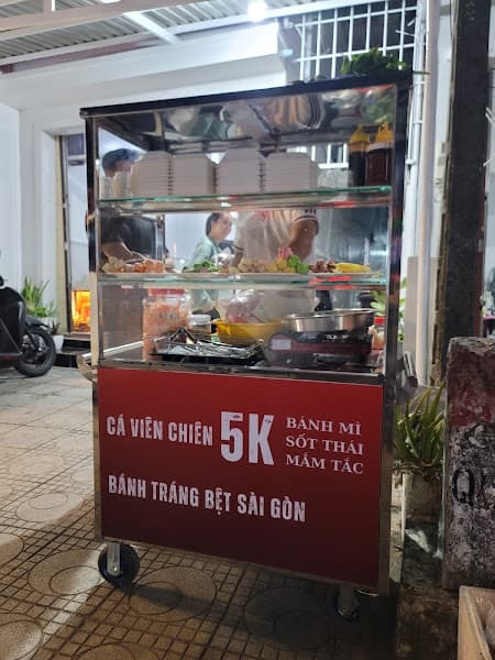 Hình ảnh Bánh tráng trộn - Cá viên chiên 251 - 2