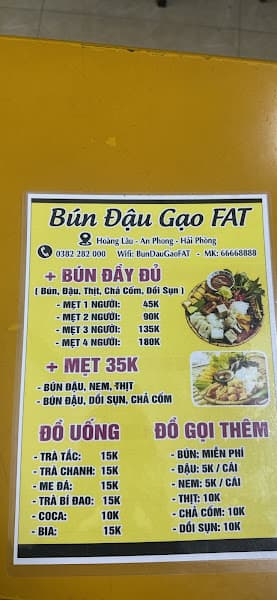 Hình ảnh Bún Đậu Gạo Fat - 2