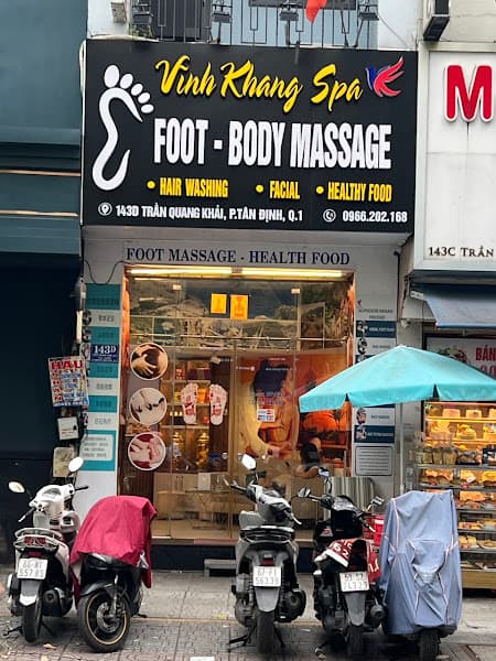 Vĩnh Khang Spa - Foot Massage - Body Massage