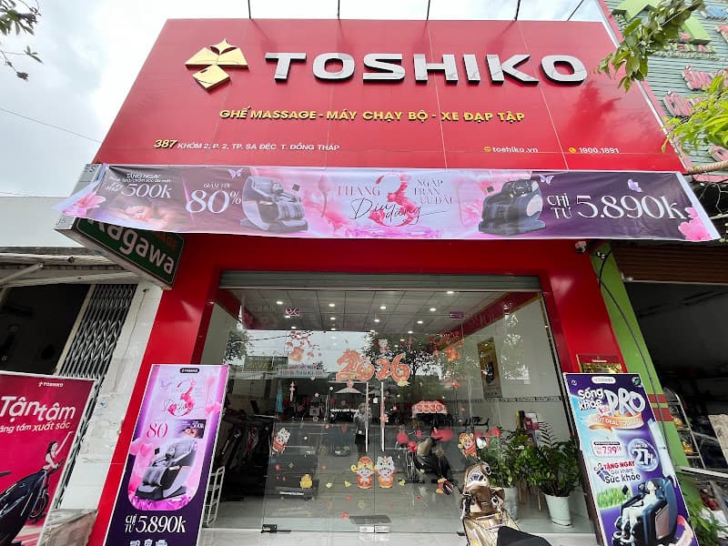 Ảnh bìa Ghế Massage, Máy Chạy Bộ Toshiko Đồng Tháp