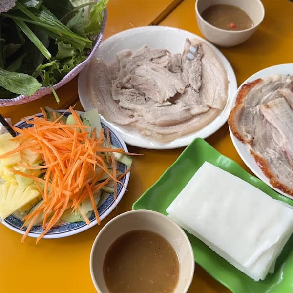 Hình ảnh Quán Ớt Xanh - Bánh tráng cuốn thịt heo - 3