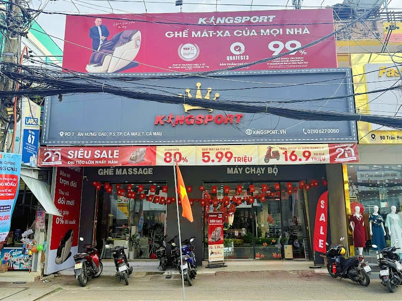 Hình ảnh Ghế Massage, Máy Chạy Bộ KingSport Cà Mau - 3