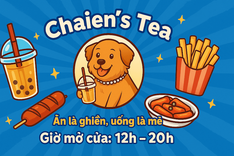 Hình ảnh Trà Sữa & Bánh Tráng Trộn Chaien - 7