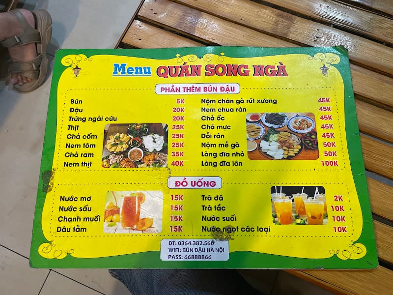 Hình ảnh Qúan Song Ngà Bún Đậu Mắm Tôm Hà Nội - 3