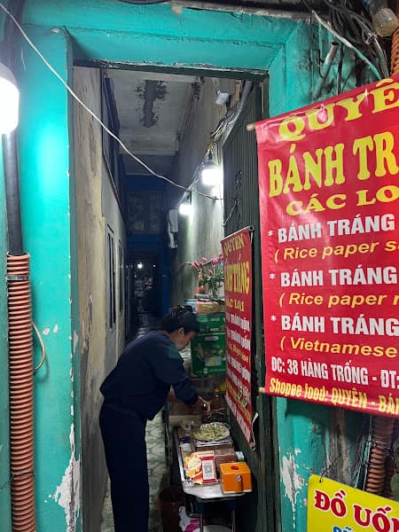 Hình ảnh Bánh Tráng Nướng Trứng Trải - 2