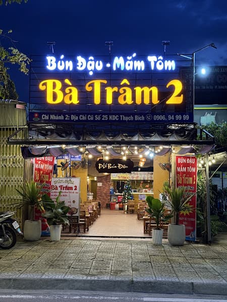 Bún đậu Bà Trâm 2 - số 25 KDC thạch bích