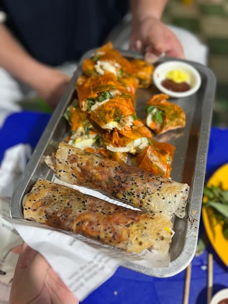 Hình ảnh Bánh tráng mắm ruốc nướng cô Lâu - 3