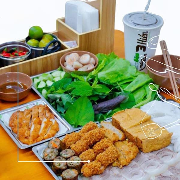 Hình ảnh BÚN ĐẬU MẮM TÔM 3 HIỀN TRÀ VINH - 2