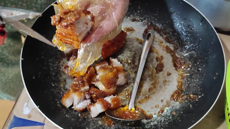 Hình ảnh Bánh tráng mắm ruốt cô Huyền - 4