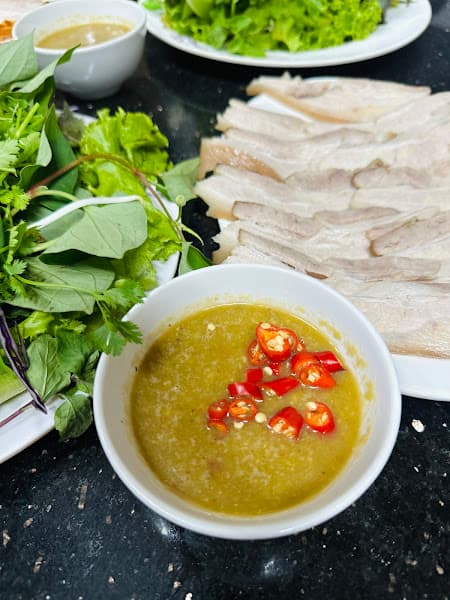 Hình ảnh Linh Béo - Bánh tráng thịt heo - 3