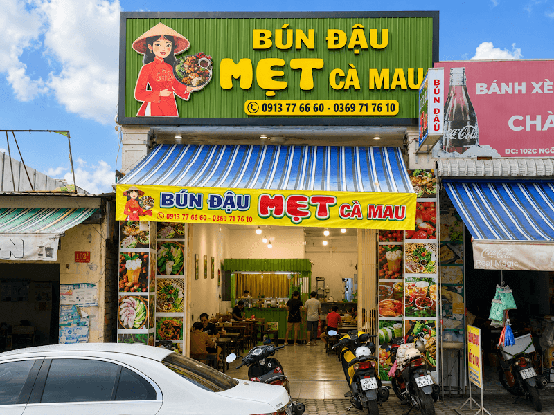 Bún Đậu Mắm Tôm Mẹt Cà Mau