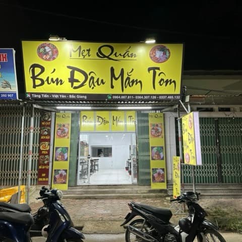MẸT QUÁN - Bún đậu mắm tôm