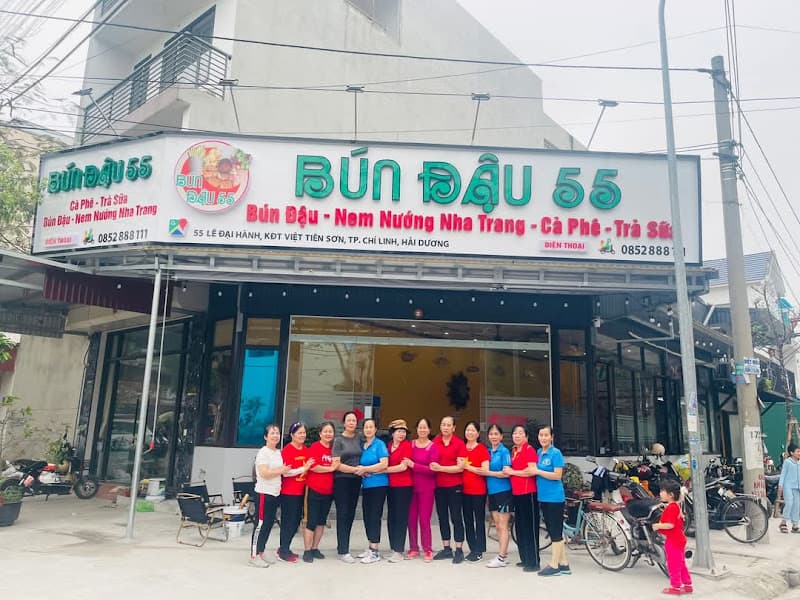 Ảnh bìa BÚN ĐẬU 55 - Bún Đậu Mắm Tôm - Nem Nướng Nha Trang - Cafe- Trà Sữa