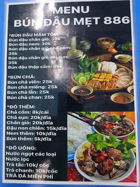 Hình ảnh BÚN ĐẬU MẸT 886 - 3