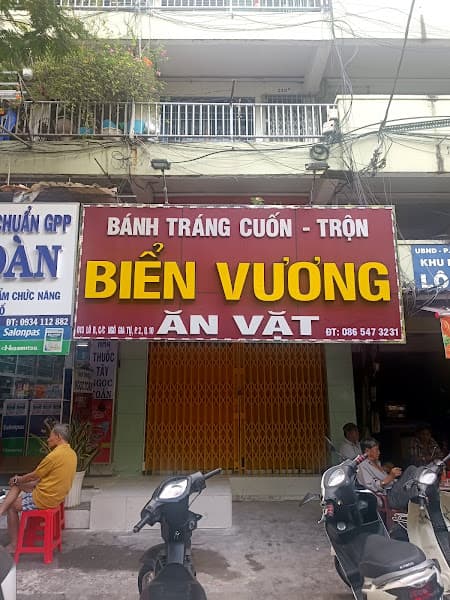 Bánh tráng cuốn trộn Biển Vương