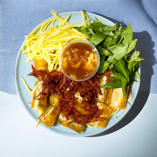 Hình ảnh Cô Huệ Bánh Tráng Nướng Cuộn Trộn - 4