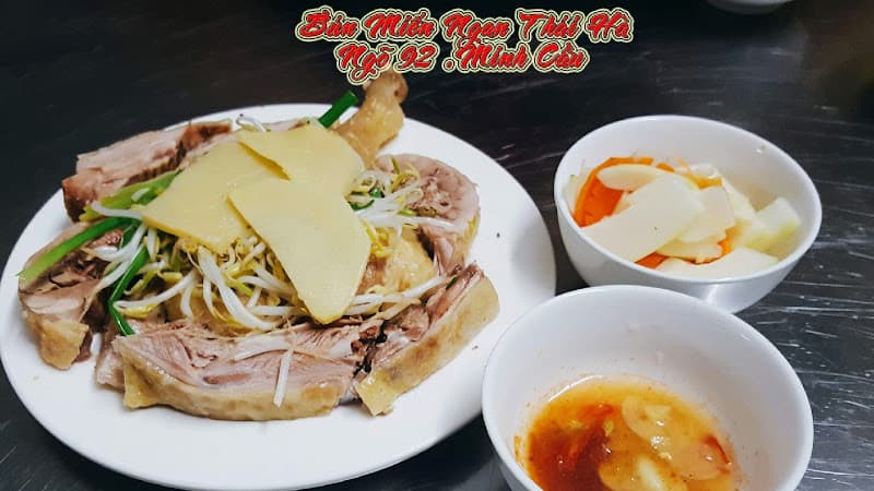 Hình ảnh Bún miến ngan Thái Hà - 3