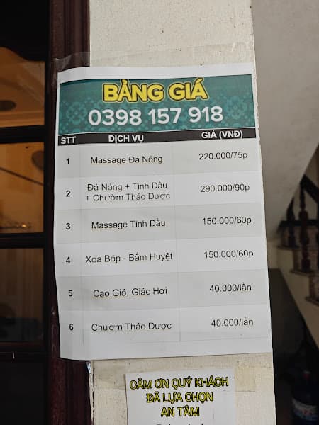 Hình ảnh Massage Khiếm Thị An Tâm Hà Nội (An Tam Blind Massage) - 2