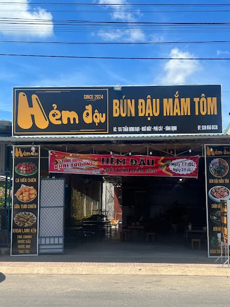 Hẻm Đậu - Bún đậu mắm tôm Phù Cát
