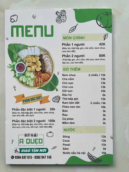 Hình ảnh Bún Đậu Mắm Tôm A Quẹo - 3