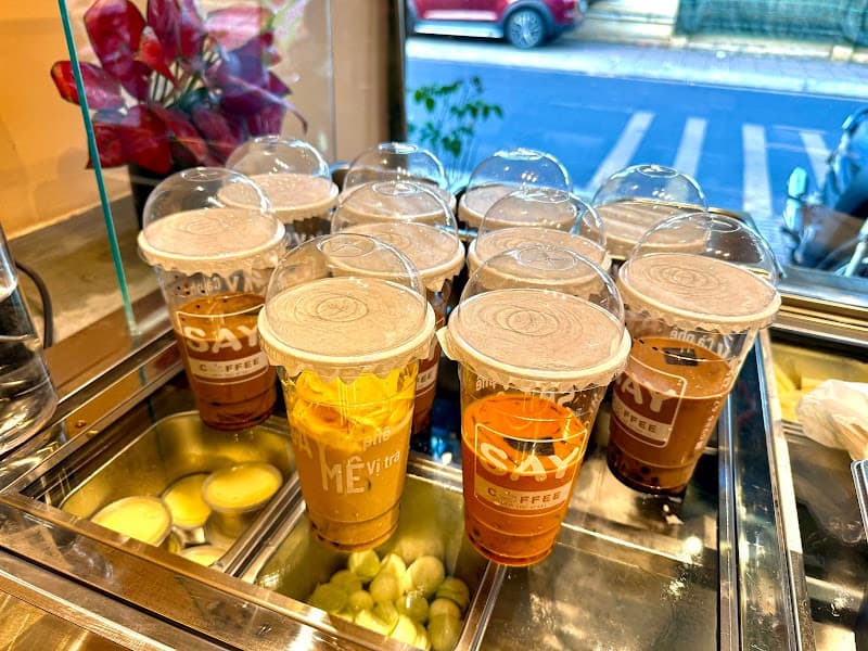 Hình ảnh Trà sữa cafe bánh tráng trộn nhà sóc - 2