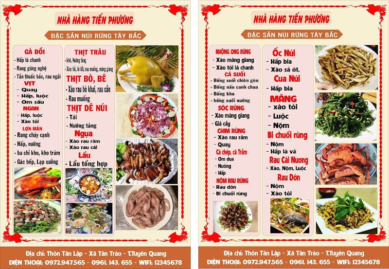 Hình ảnh Nhà Hàng Tiến Phương - ATK TÂN TRÀO ,TUYÊN QUANG - 8