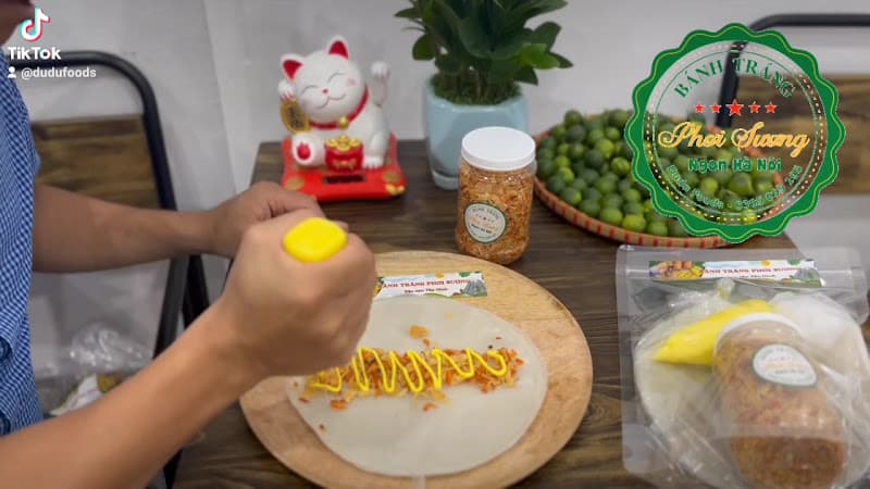 Hình ảnh Bánh Tráng Phơi Sương Ngon Tại Hà Nội - 4