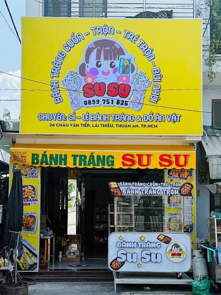 Bánh Tráng Cuốn - Trộn SuSu