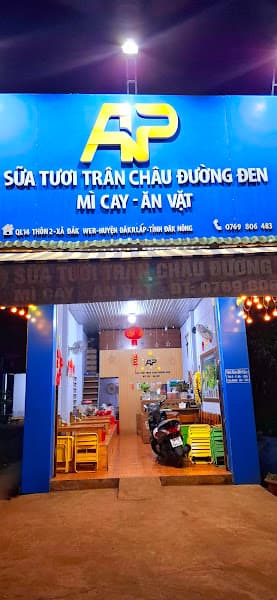 Ảnh bìa AP ( Sữa Tươi Trân Châu Đường Đen-Mì Cay-Ăn Vặt
