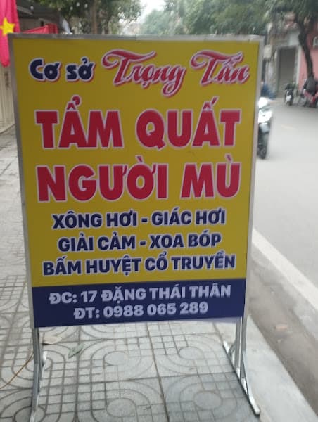 Ảnh bìa Cơ sở tẩm quất người mù Trọng Tấn