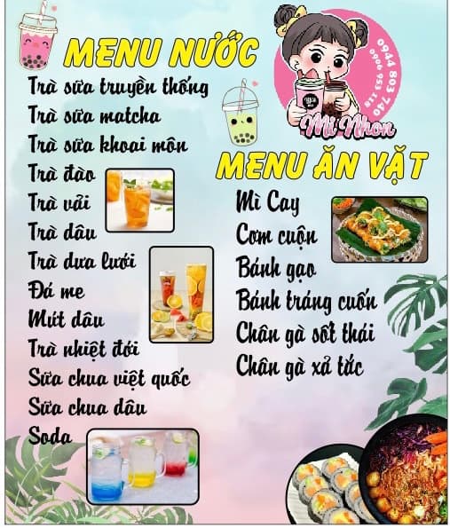 Hình ảnh Trà Sữa - Ăn Vặt Mi Nhon - 7