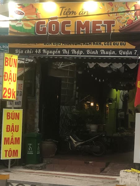 Ảnh bìa đồ ăn ngon - bún đậu mắm tôm góc mẹt