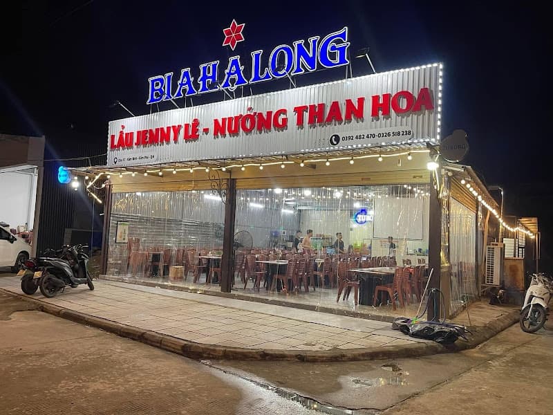 Lẩu Jenny Lê nướng than hoa