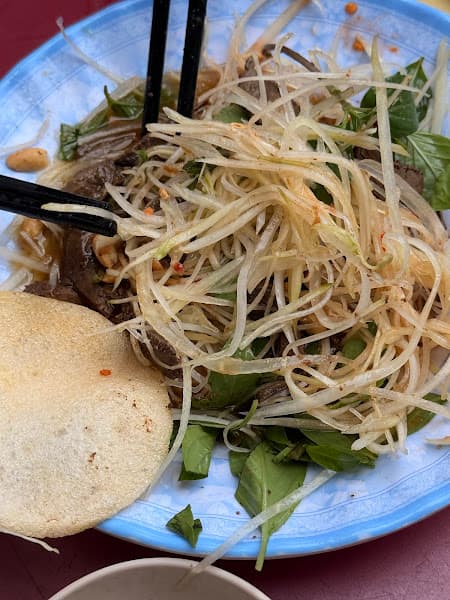 Hình ảnh Bột chiên Gỏi gan bò - 4