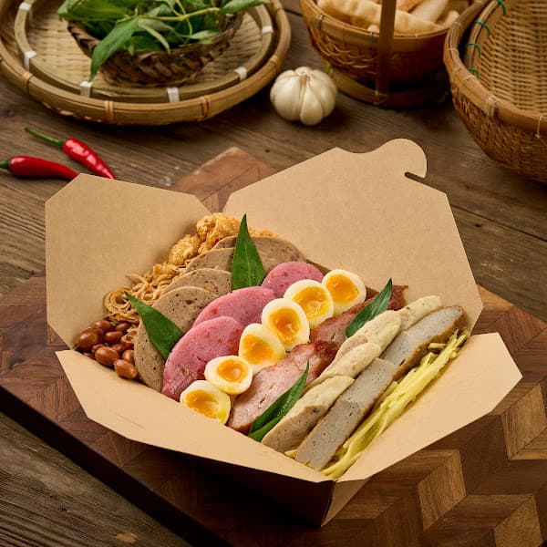 Hình ảnh Chóp Chép - Bánh tráng trộn tóp mỡ lòng đào - 2