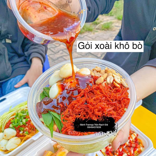 Hình ảnh Bánh trán trộn rạch giá - 6