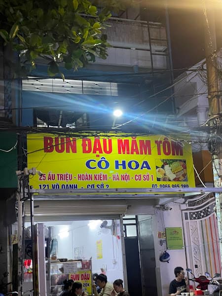 Ảnh bìa Bún Đậu Mắm Tôm Cô Hoa
