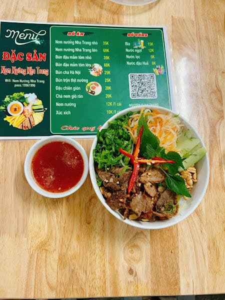 Hình ảnh Nem nướng Nha Trang bún đậu mắm tôm - 4